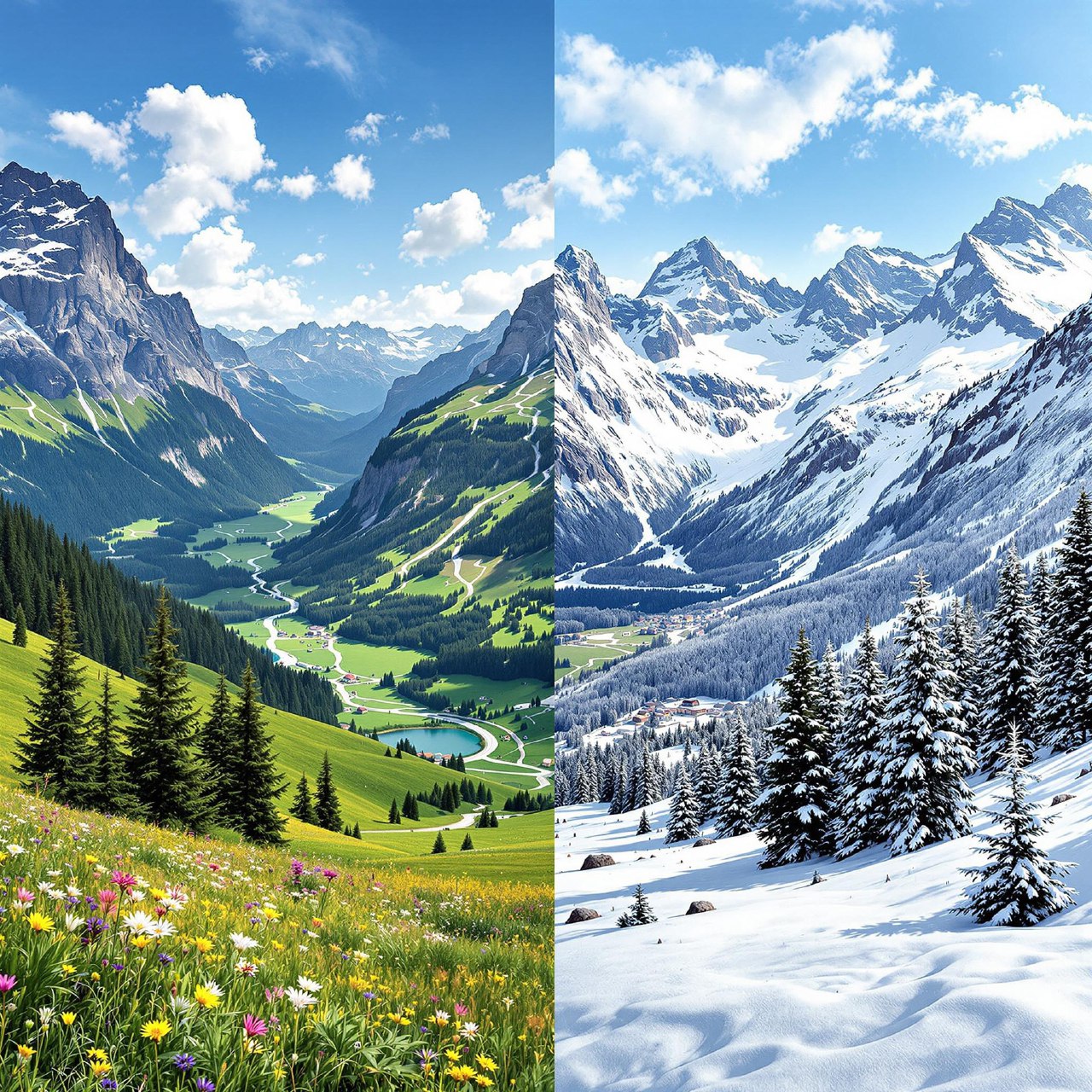 Schweizer Alpen